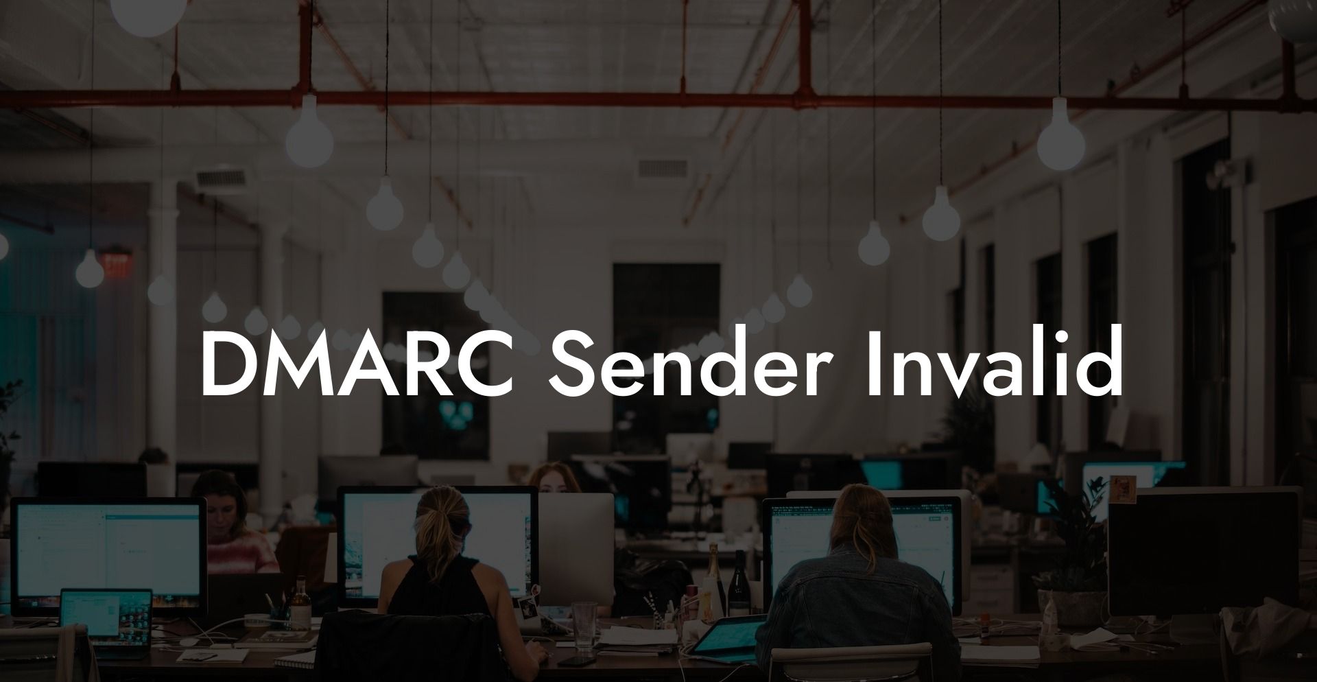 DMARC Sender Invalid