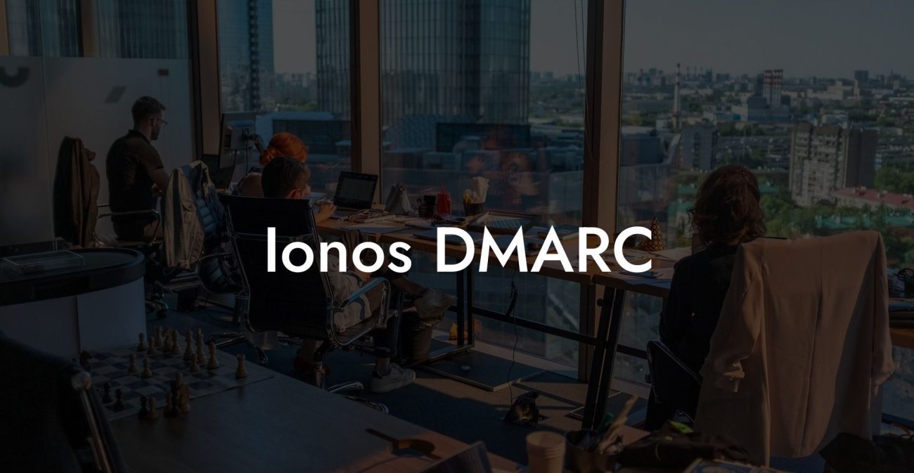 Ionos DMARC