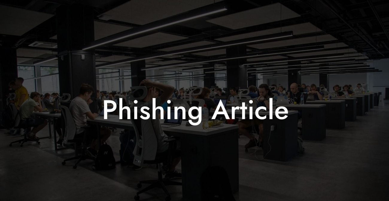 Phishing Article