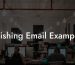 Phishing Email Examples