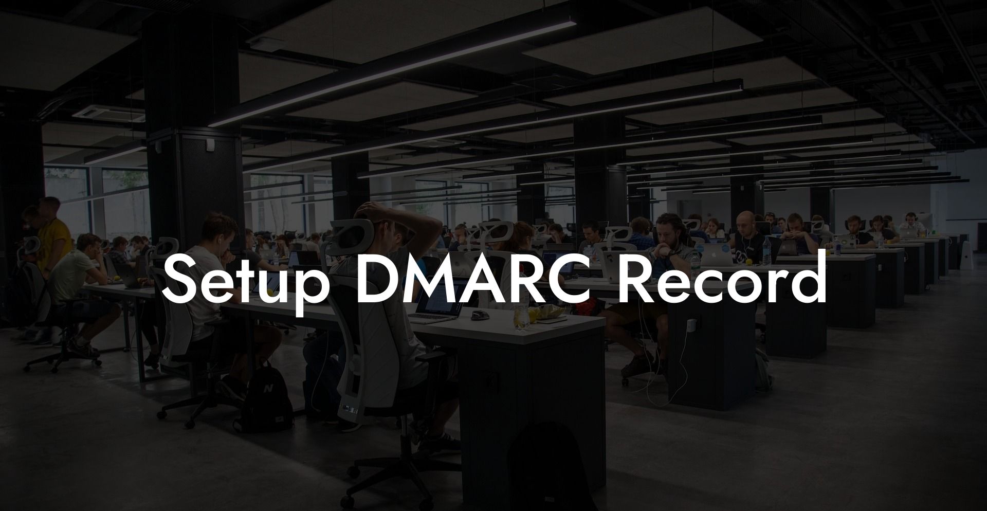 Setup DMARC Record