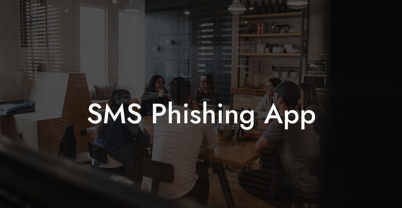 SMS Phishing App